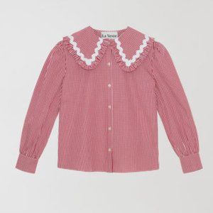 La Veste School Shirt 05 Red Size Small